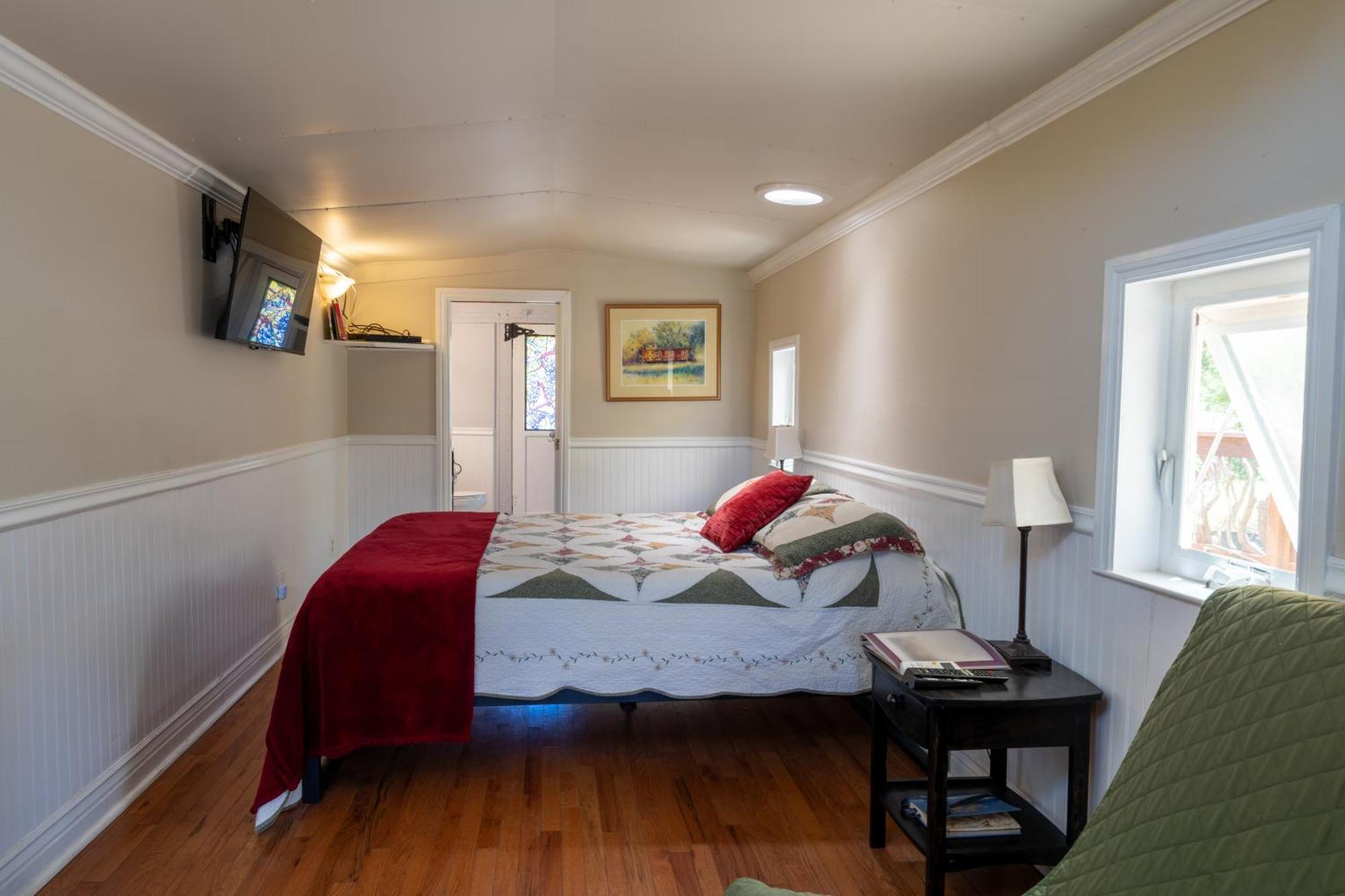 Villa Little Red Caboose Oakhurst Esterno foto