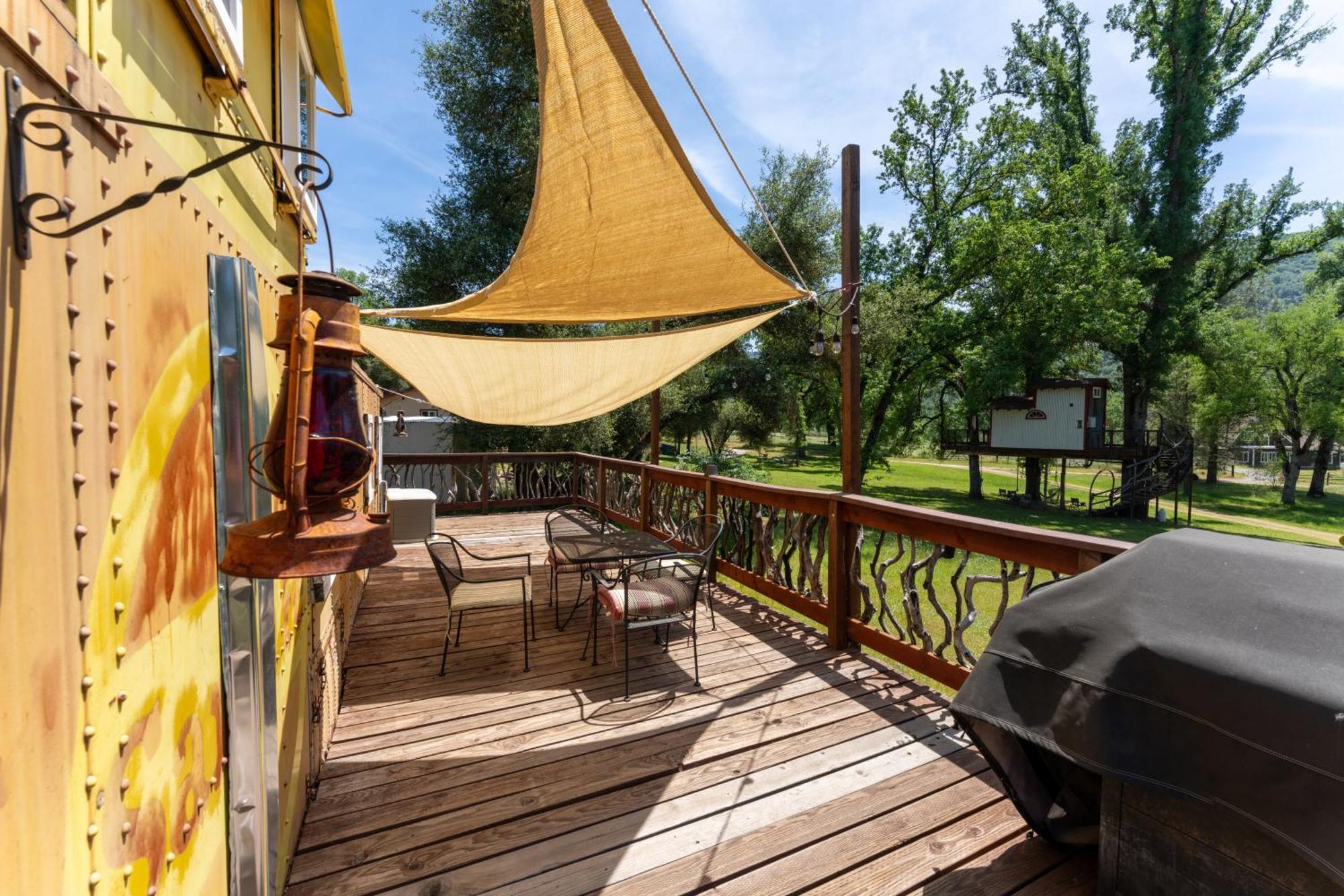 Villa Little Red Caboose Oakhurst Esterno foto