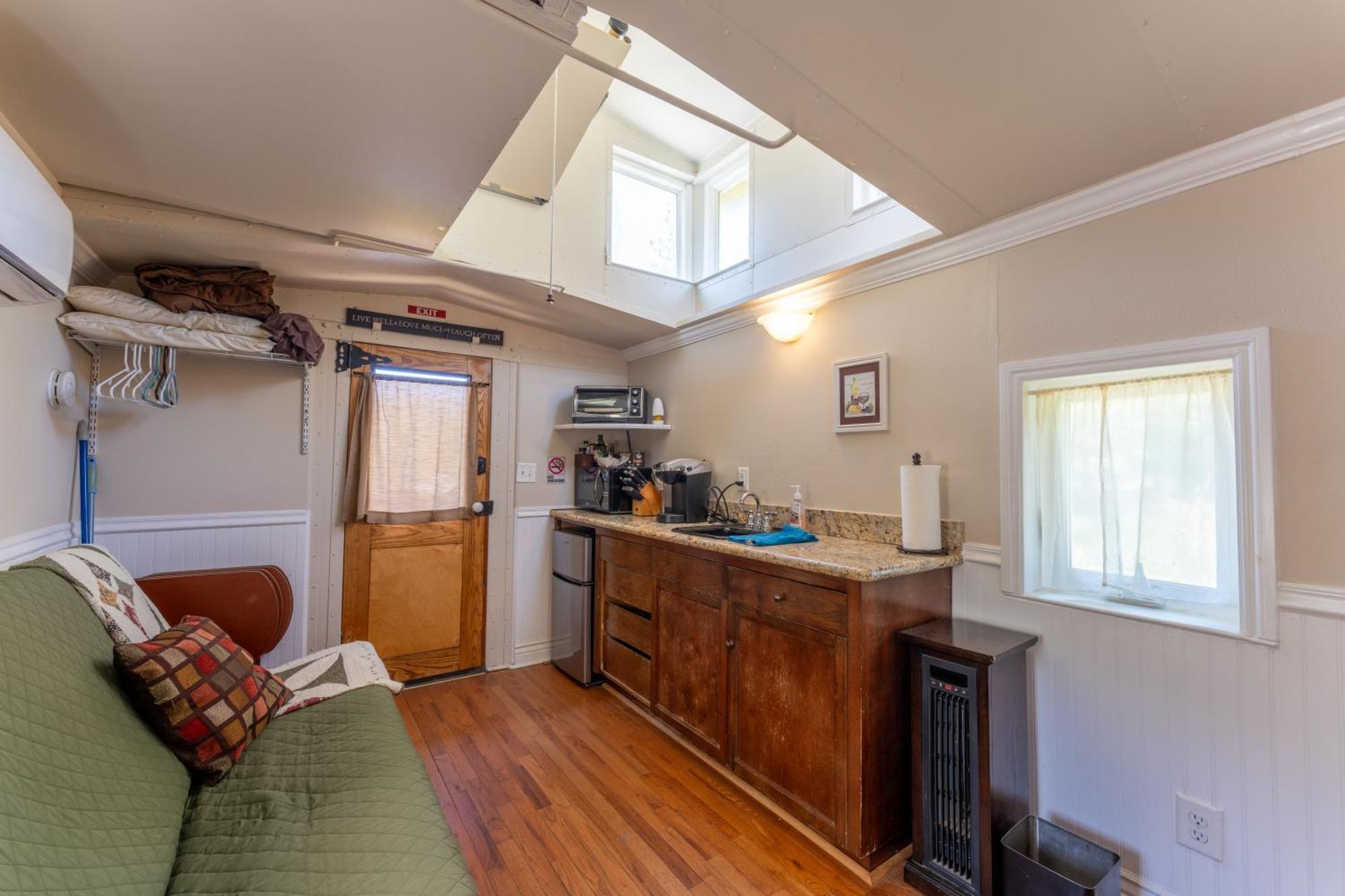 Villa Little Red Caboose Oakhurst Esterno foto