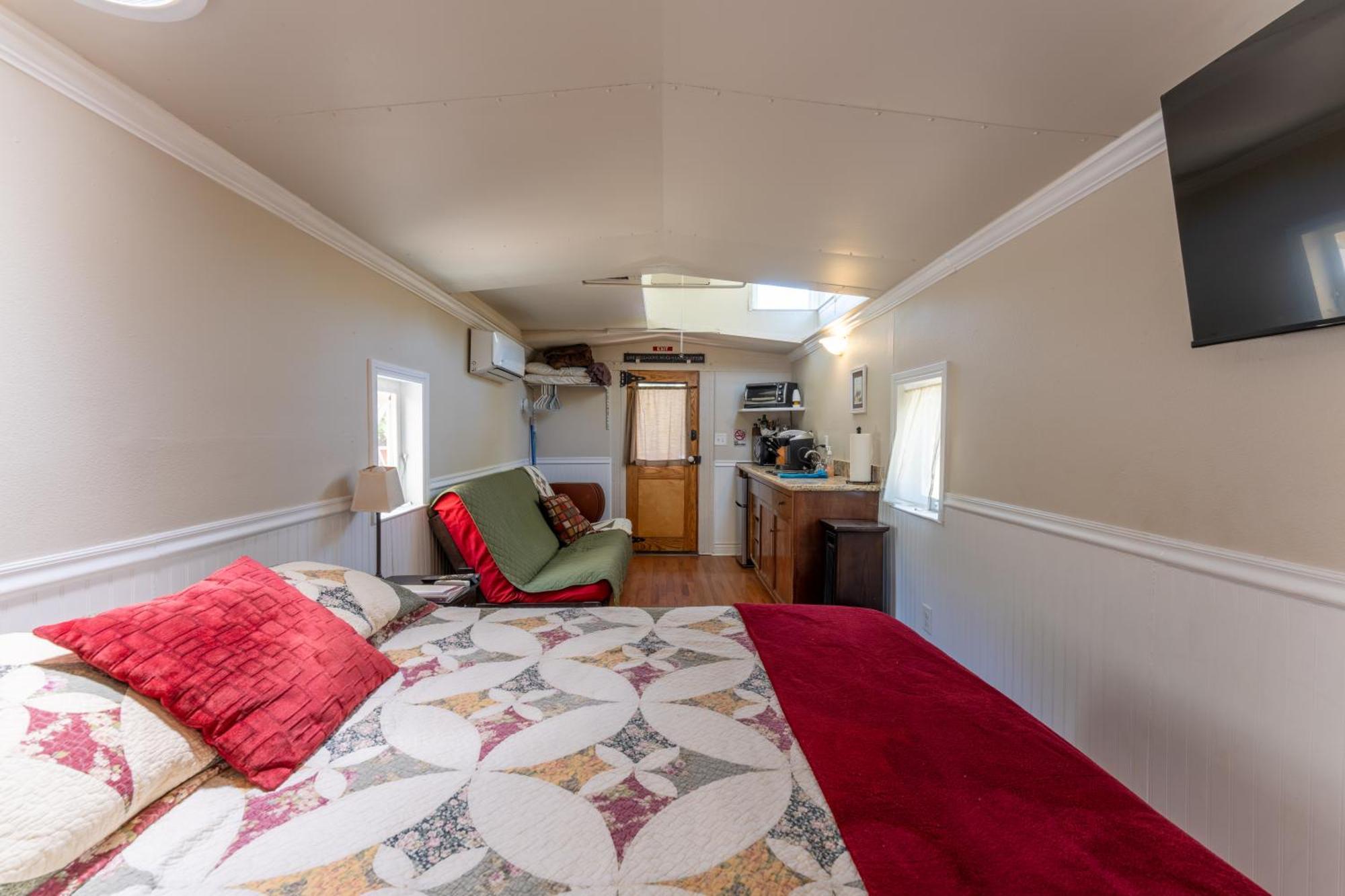 Villa Little Red Caboose Oakhurst Esterno foto