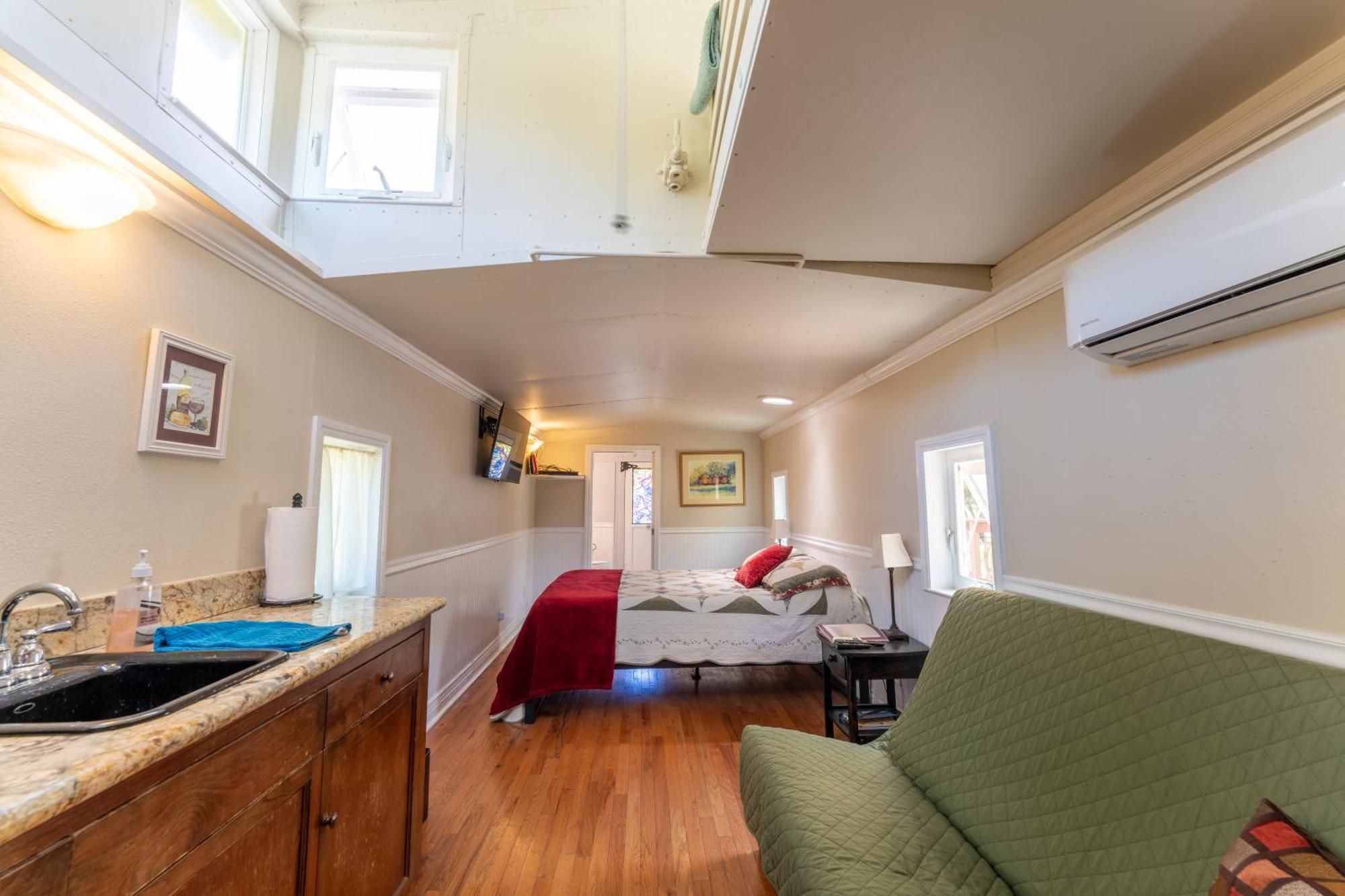 Villa Little Red Caboose Oakhurst Esterno foto
