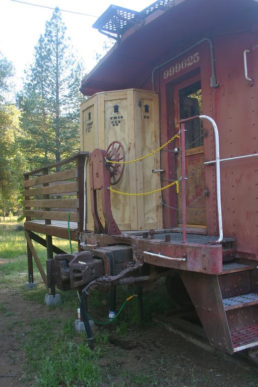 Villa Little Red Caboose Oakhurst Esterno foto